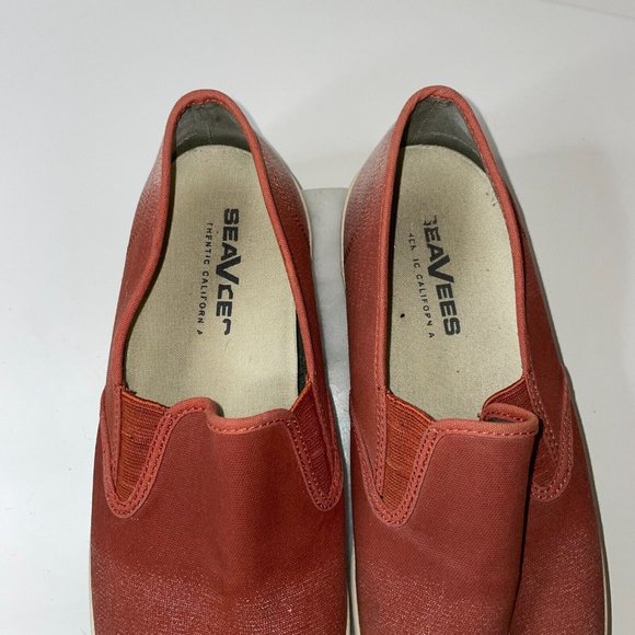 SeaVees Baja Slip On Dip Dye Mens Comfort Slip On‎ Cayenne Sneaker Shoes Sz 10 - Picture 6 of 10